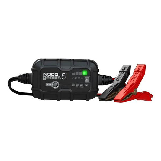 NOCO Battery Charger 5Amp 6/12v/Lith/Rep- Hire from $12.95 per month-