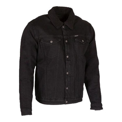 MERLIN Jacket Sherpa D3O Black DENIM JACKET