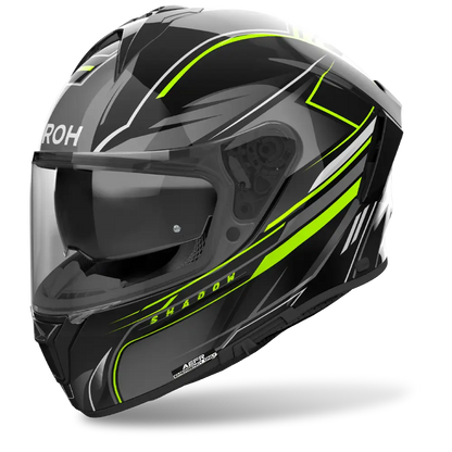 Airoh - SPARK 2 SHADOW  GREEN-YELLOW-GREY-ORANGE-RED-GOLD-MATT BLACK