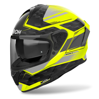 Airoh - SPARK 2 SHADOW  GREEN-YELLOW-GREY-ORANGE-RED-GOLD-MATT BLACK